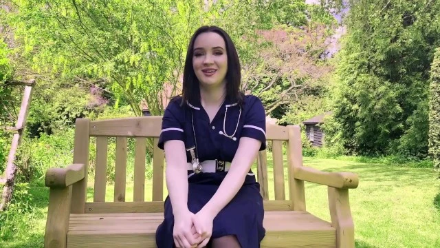 British Nurse wants you to Cheat on your Girlfriend and Wank for her