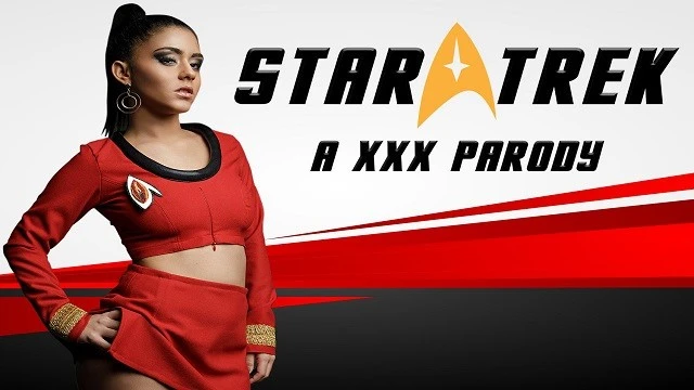 Busty Latina Aysha X as Uhura wants your Cum on her Face in STAR TREK a XXX