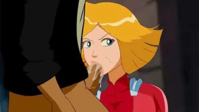 Famous Toons Facial - Totally Spies Porn Totally Slut Clover