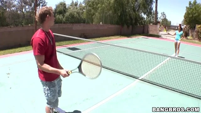 BANGBROS - Sex for Sport on the Tennis Court with MILF Katie Angel